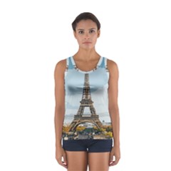 The Eiffel Tower  Sport Tank Top  by ArtsyWishy