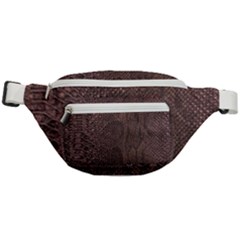 Leather Snakeskin Design Fanny Pack by ArtsyWishy