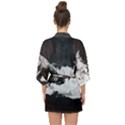 Whale dream Half Sleeve Chiffon Kimono View2