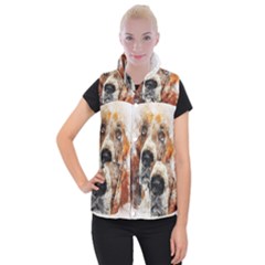 Dog Women s Button Up Vest by goljakoff