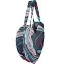 Vector Vivid Marble Pattern 1 Giant Heart Shaped Tote View4