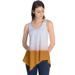 Beer Foam Bubbles Alcohol  Glass Sleeveless Tunic by Amaryn4rt