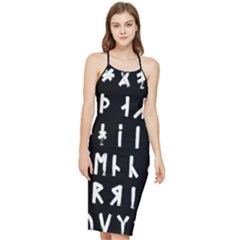 Complete Dalecarlian Rune Set Inverted Bodycon Cross Back Summer Dress by WetdryvacsLair