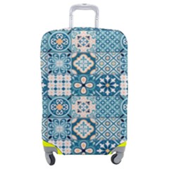 Ceramic Tile Pattern Luggage Cover (medium) by designsbymallika