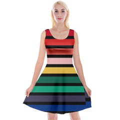 Nine 9 Bar Rainbow Reversible Velvet Sleeveless Dress by WetdryvacsLair