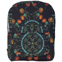 Mandala - 0006 - Floating Free Full Print Backpack by WetdryvacsLair