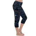 Mandala - 0007 - Complications Lightweight Velour Capri Yoga Leggings View3