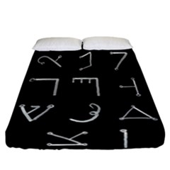 Heinrich Cornelius Agrippa Of Occult Philosophy 1651 Passing Of The River Collected Inverted Square Fitted Sheet (california King Size) by WetdryvacsLair