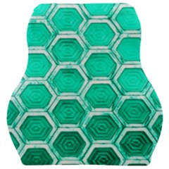 Hexagon Windows Car Seat Velour Cushion  by essentialimage