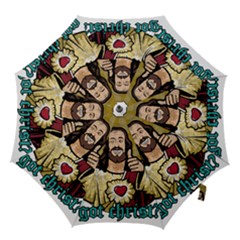 Buddy Christ Hook Handle Umbrellas (large) by Valentinaart