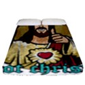 Buddy Christ Fitted Sheet (Queen Size) View1