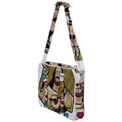 Buddy Christ Cross Body Office Bag by Valentinaart