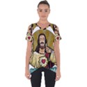 Buddy Christ Cut Out Side Drop Tee View1