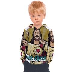 Buddy Christ Kids  Overhead Hoodie by Valentinaart