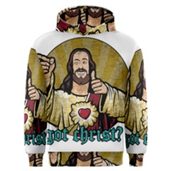 Buddy Christ Men s Overhead Hoodie by Valentinaart