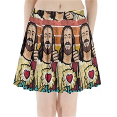 Got Christ? Pleated Mini Skirt by Valentinaart