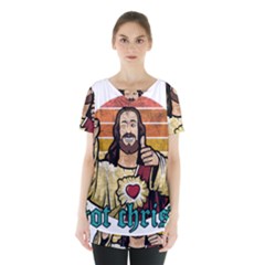 Got Christ? Skirt Hem Sports Top by Valentinaart