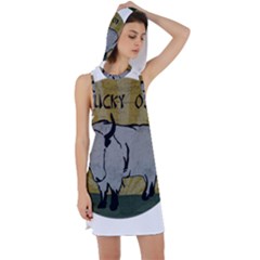 Chinese New Year ¨c Year Of The Ox Racer Back Hoodie Dress by Valentinaart