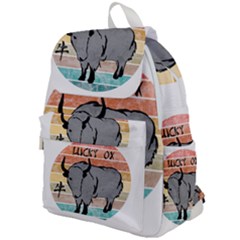 Chinese New Year ¨c Year Of The Ox Top Flap Backpack by Valentinaart