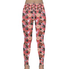 Sweet Donuts Lightweight Velour Classic Yoga Leggings by Sparkle