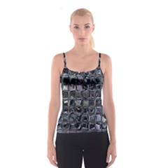 Funky Mosaic  Spaghetti Strap Top by MRNStudios