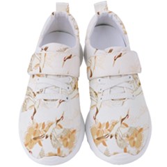 Birds And Flowers  Women s Velcro Strap Shoes by Sobalvarro