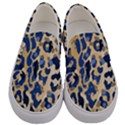 Leopard skin  Men s Canvas Slip Ons View1