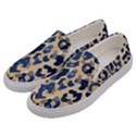 Leopard skin  Men s Canvas Slip Ons View2