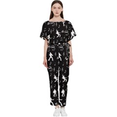 Elvis Batwing Lightweight Jumpsuit by Valentinaart