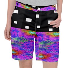 Fractal Flower Pocket Shorts by Sparkle