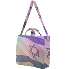 Israel Square Shoulder Tote Bag by AwesomeFlags