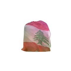 Lebanon Drawstring Pouch (xs) by AwesomeFlags