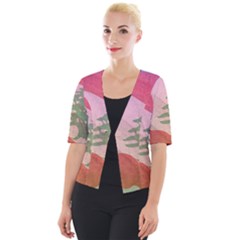 Lebanon Cropped Button Cardigan by AwesomeFlags