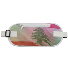 Lebanon Rounded Waist Pouch by AwesomeFlags