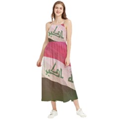 Iraq Boho Sleeveless Summer Dress by AwesomeFlags