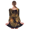 Surreal Steampunk Queen From Fonebook Long Sleeve Velvet Skater Dress View2