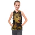 Surreal Steampunk Queen From Fonebook Kids  Sleeveless Hoodie View1