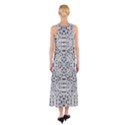 Dots Motif Geometric Print Design Sleeveless Maxi Dress View2