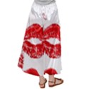 Red Lipsticks Lips Make Up Makeup Satin Palazzo Pants View2