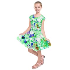 Summer Sequins Kids  Short Sleeve Dress by essentialimage