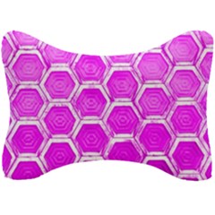 Hexagon Windows Seat Head Rest Cushion by essentialimage