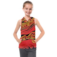 Warrior Spirit Kids  Sleeveless Hoodie by BrenZenCreations