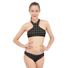 Digital Stars High Neck Bikini Set by Sparkle