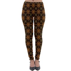 Digital Handdraw Floral Lightweight Velour Leggings by Sparkle