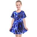 Lines Flash Light Mystical Fantasy Kids  Smock Dress View1