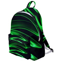 Green Light Painting Zig-zag The Plain Backpack by Dutashop