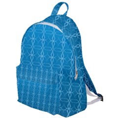 Background Texture Pattern Blue The Plain Backpack by Dutashop