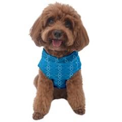 Background Texture Pattern Blue Dog Sweater by Dutashop