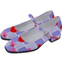 Love Hearts Valentine Decorative Women s Mary Jane Shoes View2