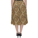 Gold Background Modern Classic Midi Skirt View2